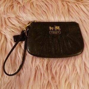 Authentic small coach coin purse